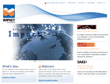 Tablet Screenshot of impacttech.com